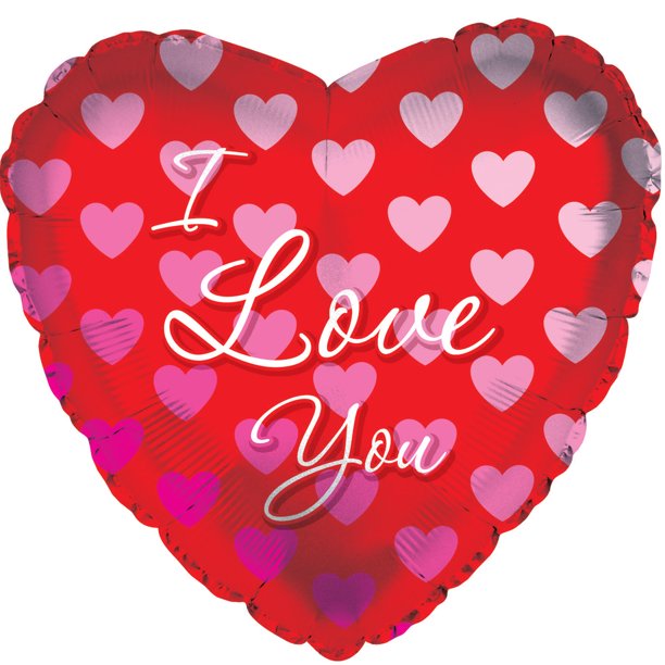 I love you Mylar Balloon